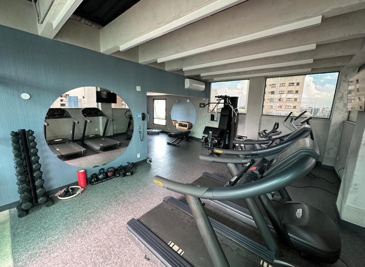 Flat Reformado Em Hotel No Jardins Σάο Πάολο Εξωτερικό φωτογραφία