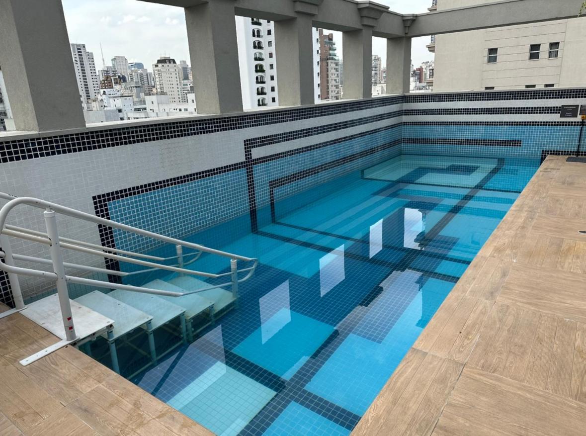 Flat Reformado Em Hotel No Jardins Σάο Πάολο Εξωτερικό φωτογραφία